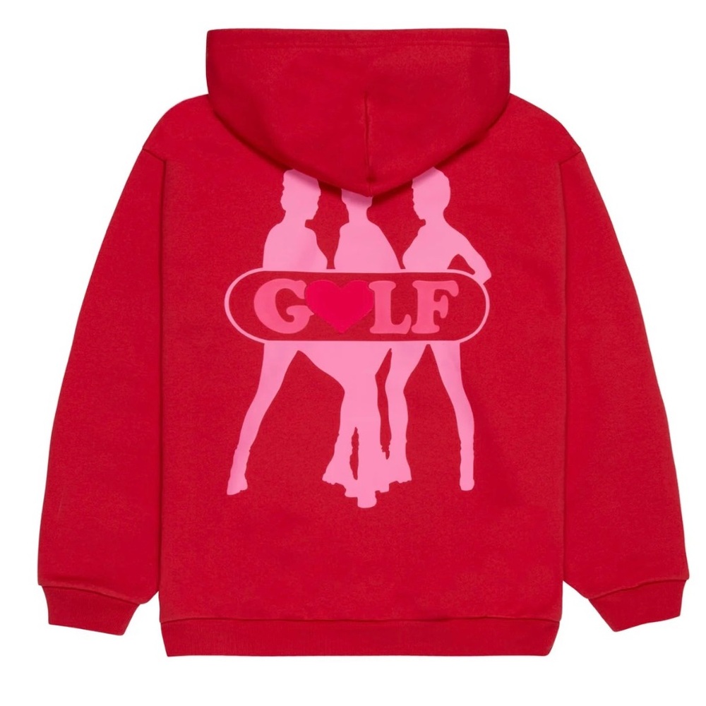 Red GOLF Golfwang Showgirls Hoodie